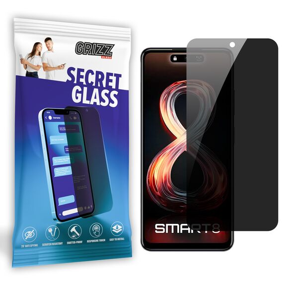 GrizzGlass SecretGlass Infinix Smart 8 Pro