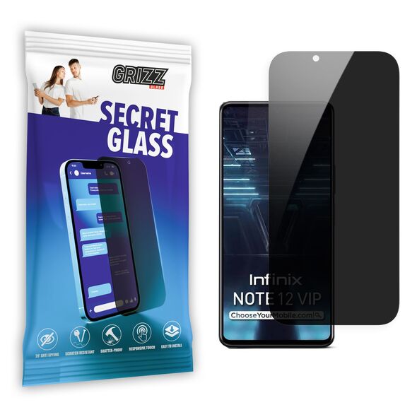 GrizzGlass SecretGlass Infinix Note 12 VIP