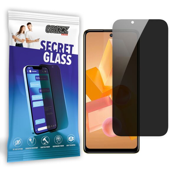 GrizzGlass SecretGlass Infinix Hot 40i