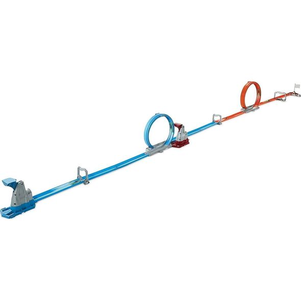 Hot Wheels Mattel Hot Wheels Tor Podwójna Pętla + 2 autka