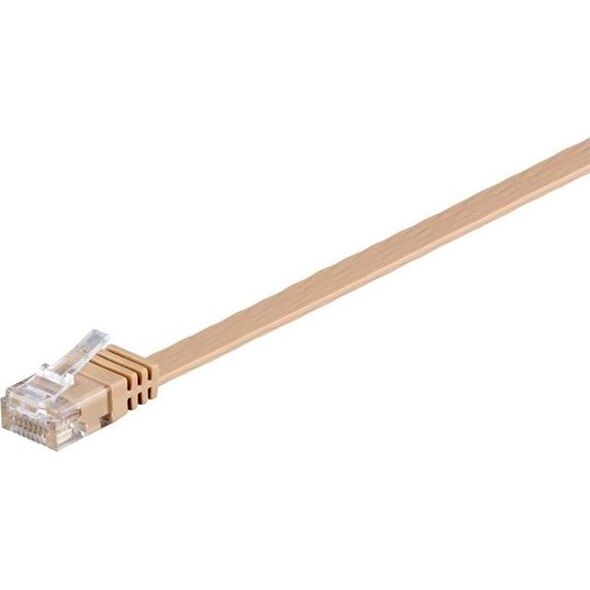 Goobay Patchcord Cat6 U/UTP, płaski, 1.50m (95882)