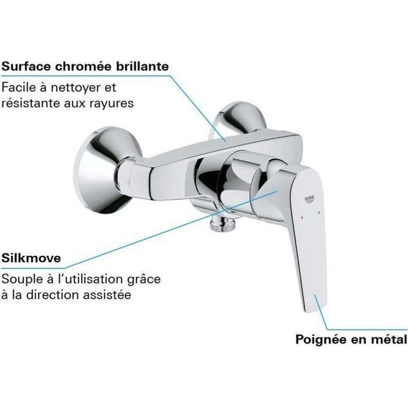 Grohe GROHE - Jednouchwytowa bateria prysznicowa