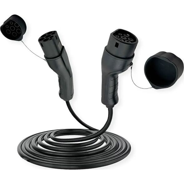 Kabel do ładowania samochodów Roline Type 2, 3-fazy, 32A, 22kW, 3m (19.08.0023)