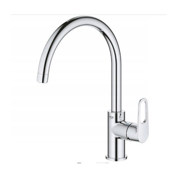 Bateria kuchenna Grohe Sink faucet GROHE QUICKFIX START LOOP, C-shaped spout, chrome, 31374001