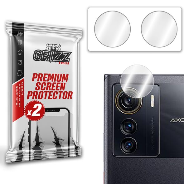 GrizzGlass HybridGlass Camera ZTE Axon 50 Ultra