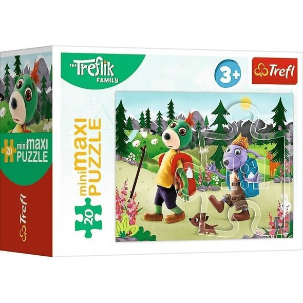 Trefl PUZZLE 20EL MINIMAXI TREFL 21155 DZIEN TREFLIKOW