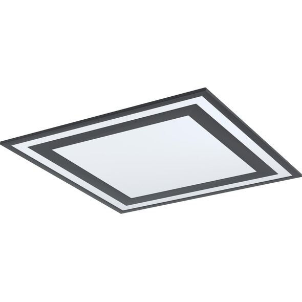 Lampa sufitowa EGLO Kaseton LED czarny Eglo SAVATARILA 99039