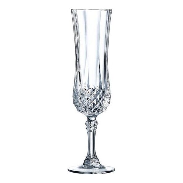 Cristal Kieliszek do szampana Cristal dArques Paris Longchamp Przezroczysty Szkło (14 cl) (Pack 6x)