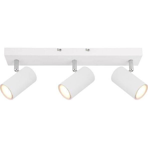 Lampa sufitowa Globo Reflektorowa lampa sufitowa Robby 57911-3W listwa biała