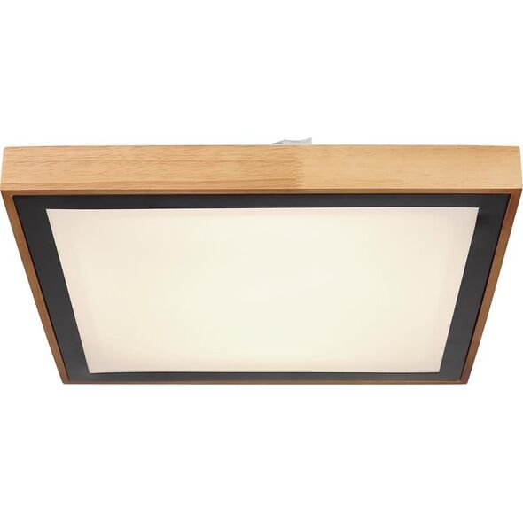 Lampa sufitowa Globo Sufitowa lampa drewniana Bruno 41764-24Q LED 24W eko
