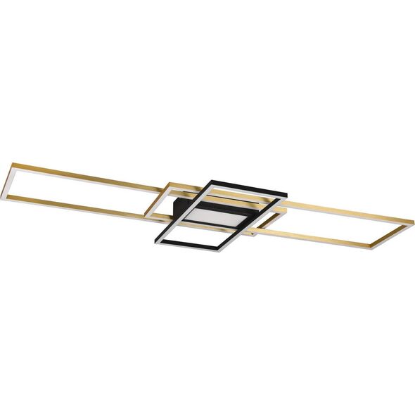 Lampa sufitowa Trio Ściemnialna lampa sufitowa Irvine 620010408 LED 60W złota