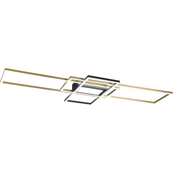 Lampa sufitowa Trio Ściemnialna lampa sufitowa Irvine 620010408 LED 60W złota