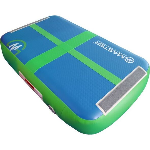 Trampolina Master AirBlock Mata Gimnastyczna Trampolina MASTER 60 x 100 x 20 cm Blue Green