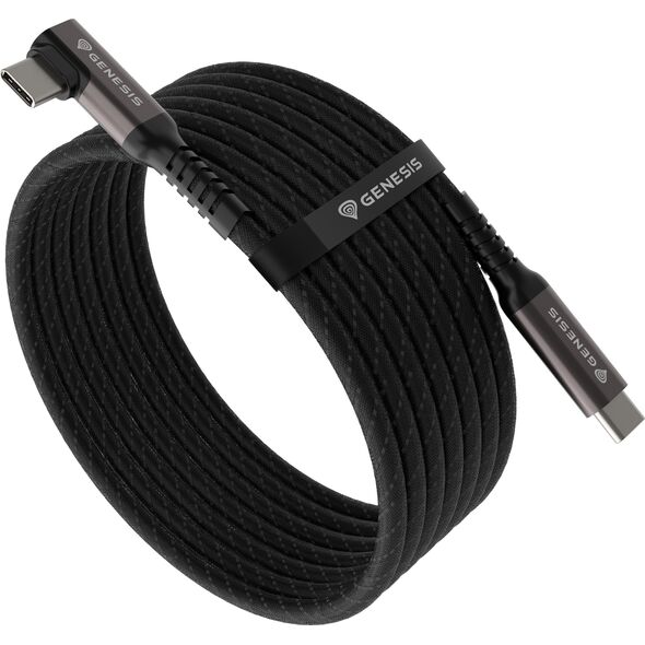 Kabel USB Genesis USB-C - USB-C 3 m Czarny (NVC-2218)