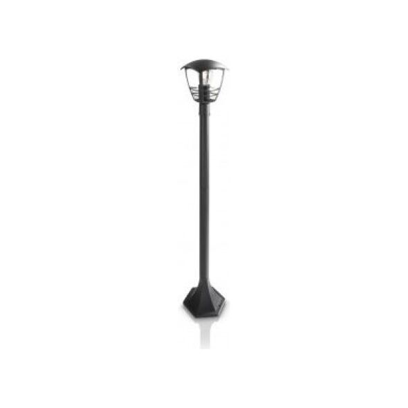 Philips Creek lampa ogrodowa słupek czarny 1x60W 230V (15383/30/16)