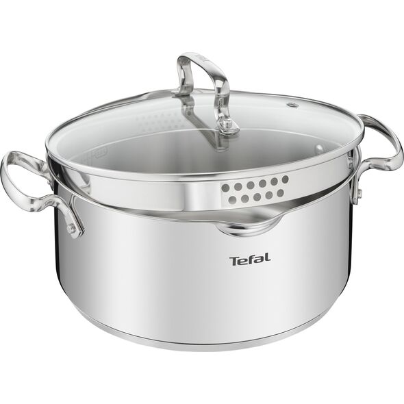 Tefal Garnek Duetto+ 18 cm srebrny