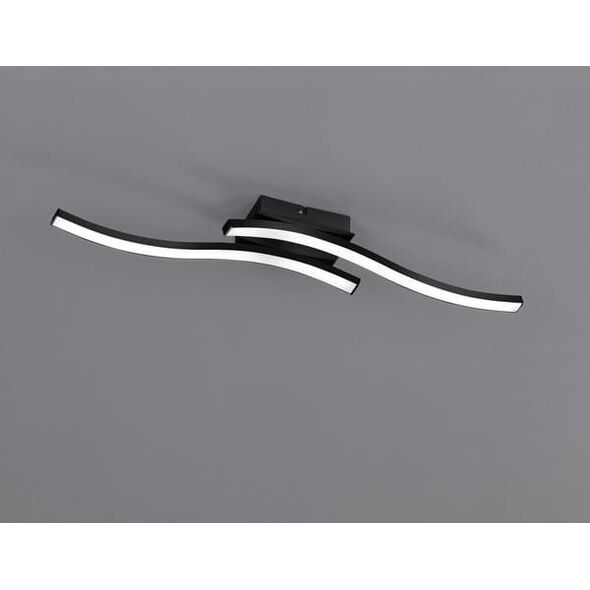 Lampa sufitowa Trio RL Lampa przysufitowa ledowa czarna do salonu Trio RL ROUTE R62472132