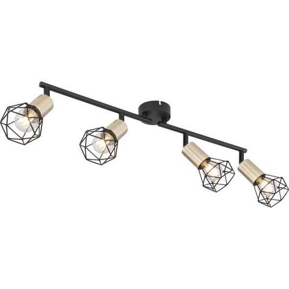 Lampa sufitowa Globo Spot LED Ready metalowy Globo XARA I 54802S-4AB
