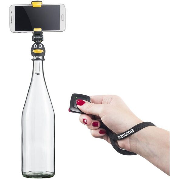 Selfie stick Mantona Bottle Selfie Mount Pinguin (21236)