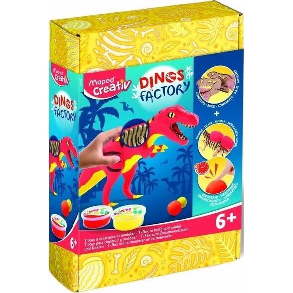 Maped Masa plastyczna Fabryka Dinozaurów MAPED
