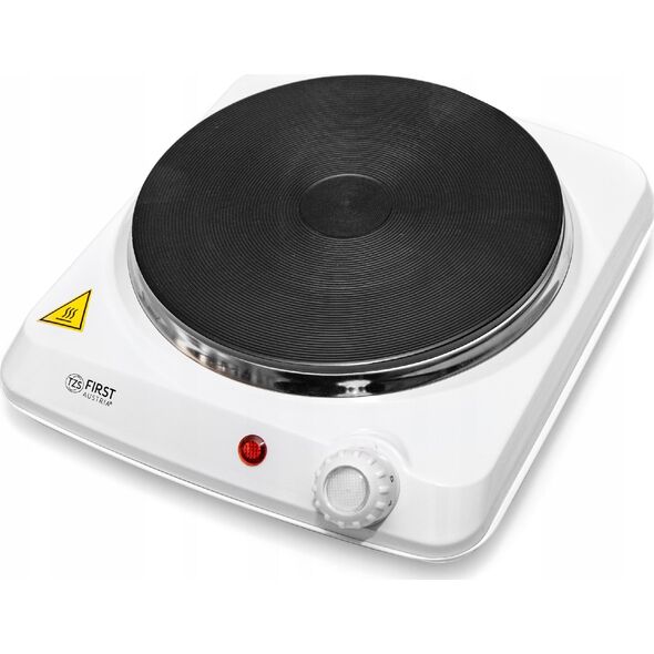 First TZS First Austria Cooking Plate, Cast Iron, Single, 1500W, 185MM, Adjustable FA-5082-4