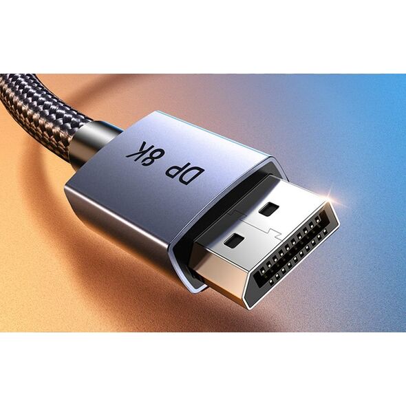 Kabel Ugreen Kabel UGREEN DP120 DisplayPort 1.4 8K60Hz 32.4Gbps 1m czarny