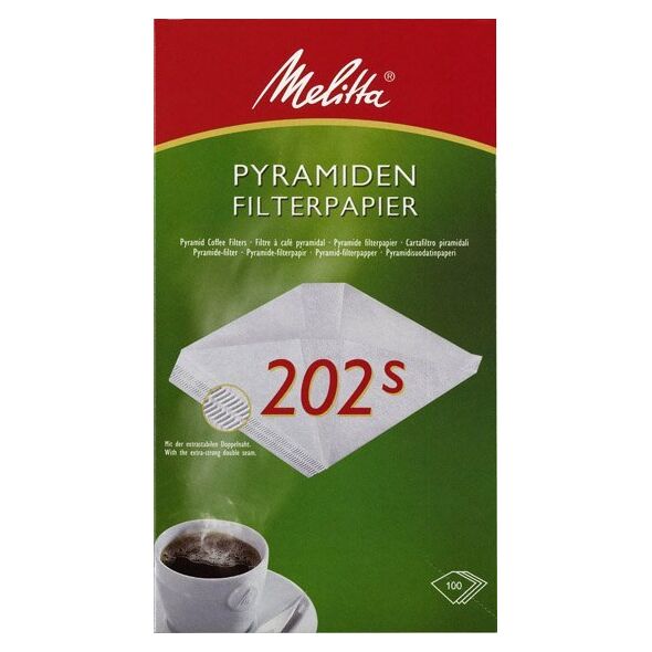 Wkład filtrujący Melitta Melitta Pyramid Coffee Filter 202s - 100 pcs.