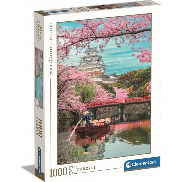 Clementoni CLE puzzle 1000 HQ Himeji Castle in spring 39819