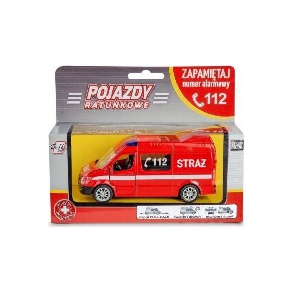 Daffi Pojazd ratunkowy straż pożarna B-431 24311