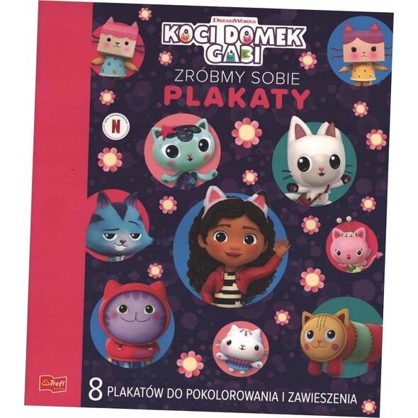 Trefl *****Koci Domek Gabi Zróbmy sobie plakaty Ks79794