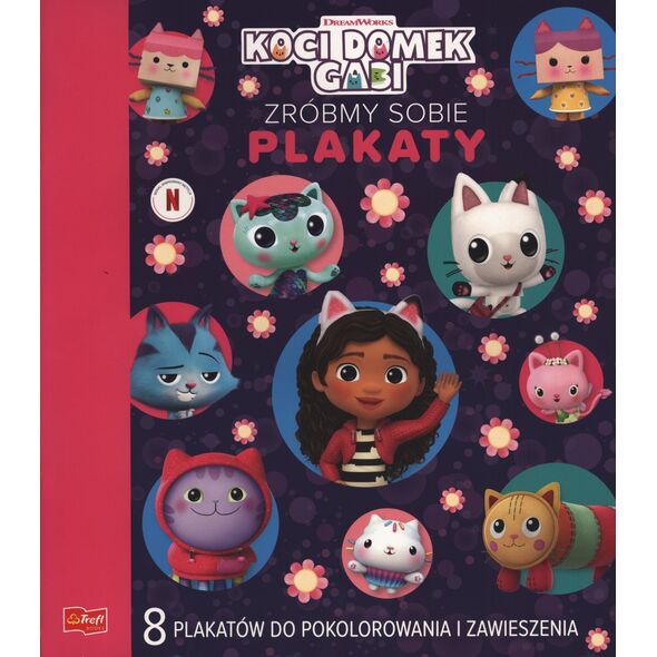 Trefl *****Koci Domek Gabi Zróbmy sobie plakaty Ks79794