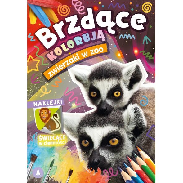 Domartstyl Brzdące kolor.Zwierz.w zoo nakl.św.w ciemn.78275