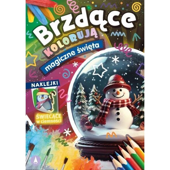 Olesiejuk Sp. z o.o. Brzdące kolorują Magiczne Święta 78244
