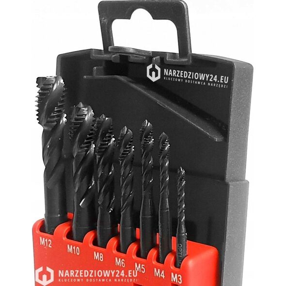 Fanar GWINTOWNIKI ZESTAW M3-M12 DIN-371C/DIN-376C R40 (6H) HSSE OX CZP-8 OPTI - Z2-085015-0000