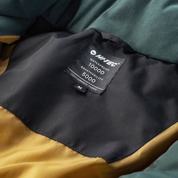 Kurtka męska hitec Męska kurtka ocieplana Hi-tec Moren darkest spruce/black rozmiar L