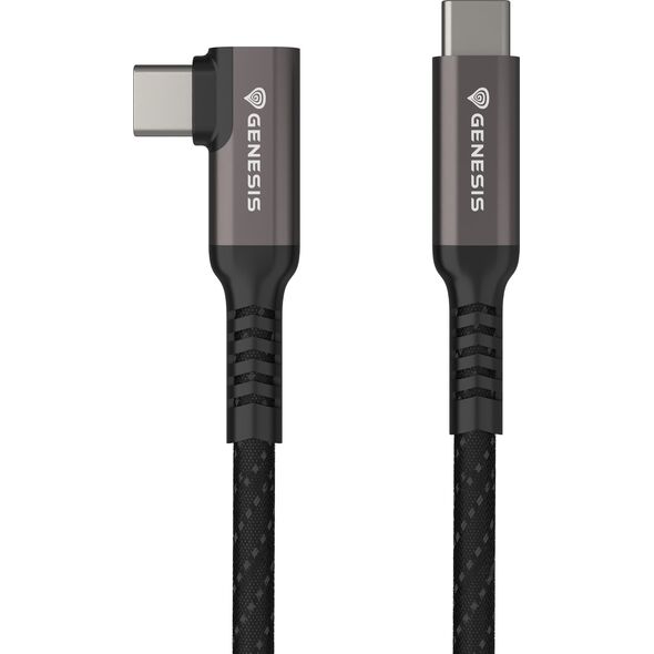 Kabel USB Genesis USB-C - USB-C 5 m Czarny (NVC-2219)