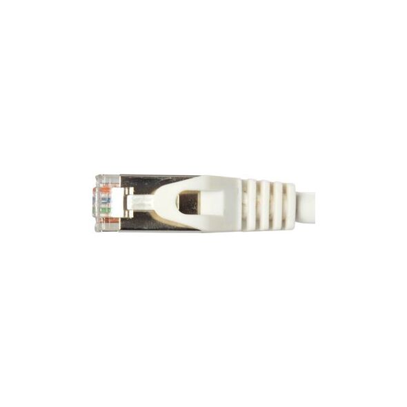 Equip Equip Patchkabel Cat6A S/FTP 2xRJ45 7.50m weiß Cat7 Rohkabel