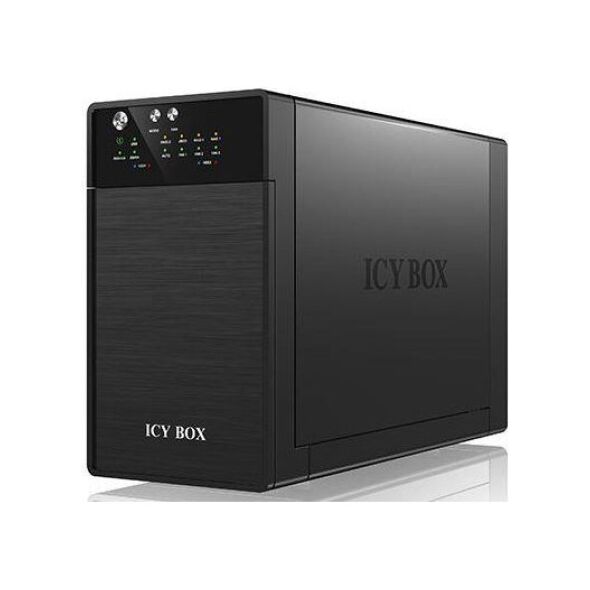 Kieszeń Icy Box 2x3,5'' SATA - USB 3.0/eSATA (IB-RD3620SU3)