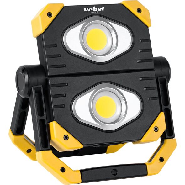 Naświetlacz Rebel Przenośny reflektor LED 2XCOB