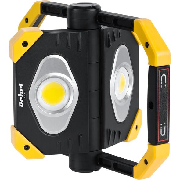 Naświetlacz Rebel Przenośny reflektor LED 2XCOB