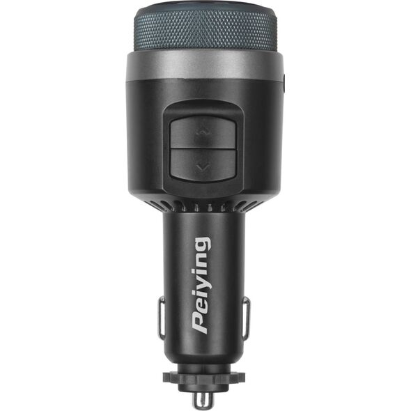 Transmiter FM PeiYing Transmiter samochodowy FM z funkcją bluetooth.