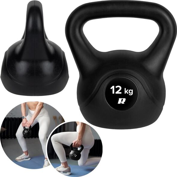 Kettlebell Rebel RBA-2316 bitumiczny 12 kg