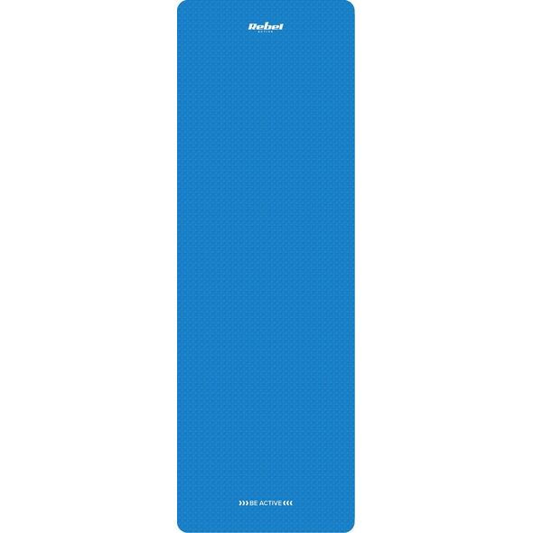 Rebel Mata treningowa RBA-3152 183 cm x 61 cm x 0.6 cm niebieski
