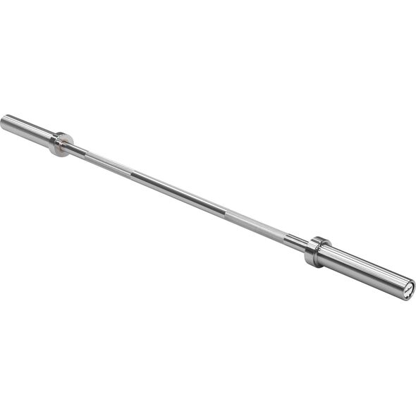 Rebel Gryf olimpijski prosty z łożyskami, sztanga olimpijska z łożyskami 150cm 12.5kg REBEL ACTIVE