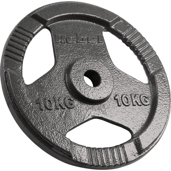 Rebel Zestaw obciążeń żeliwnych 2x10kg, otwór 31mm, talerz z uchwytami, REBEL ACTIVE