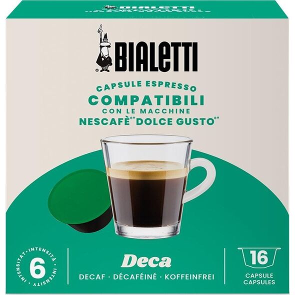 Bialetti - Dolce Gusto Decaf - 16 kapsułek