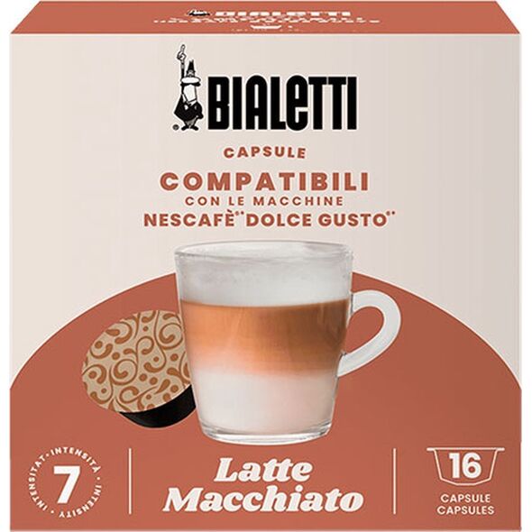 Bialetti - Dolce Gusto Latte Macchiato - 16 kapsułek