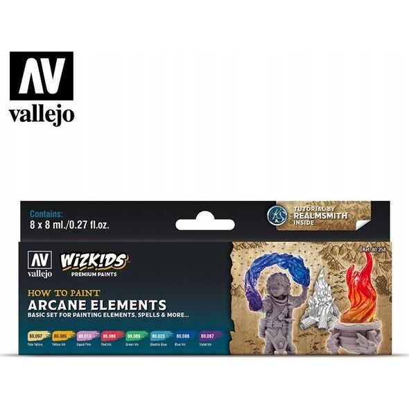 Vallejo Vallejo: Wizkids - Arcane Elements 8x8 ml