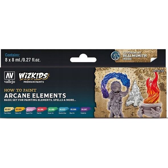 Vallejo Vallejo: Wizkids - Arcane Elements 8x8 ml