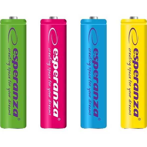 Esperanza Akumulator mix AAA / R03 1000mAh 4 szt.